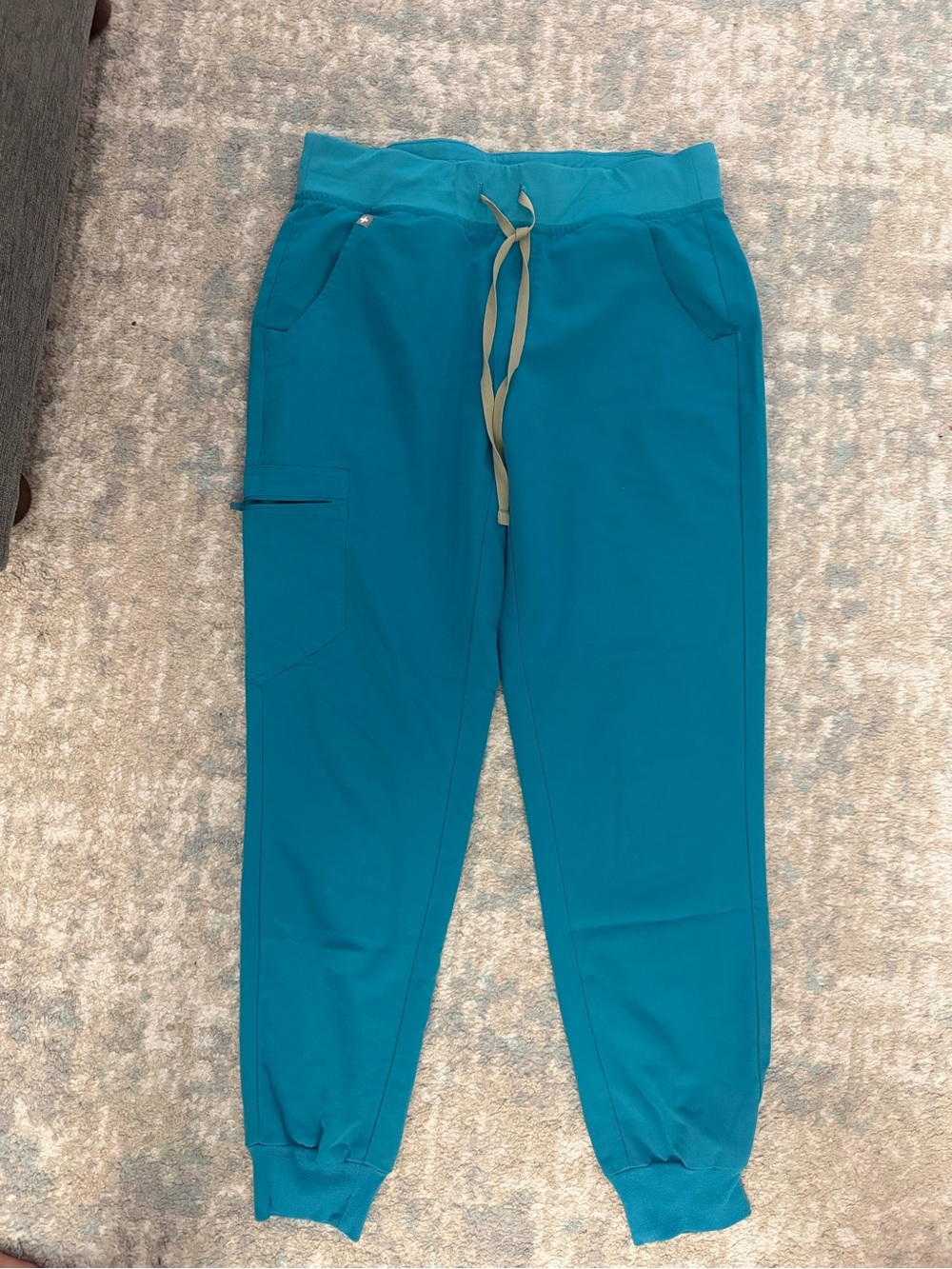 FIGS Teal Zamora Jogger Scrub Pants